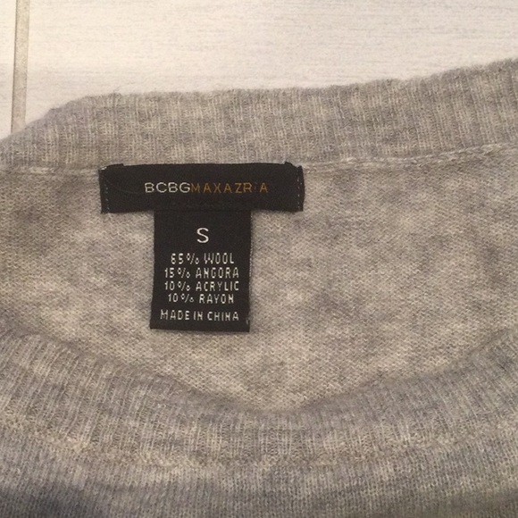 BCBG Thin & Soft Wool Blend Sweater Top - Picture 11 of 14